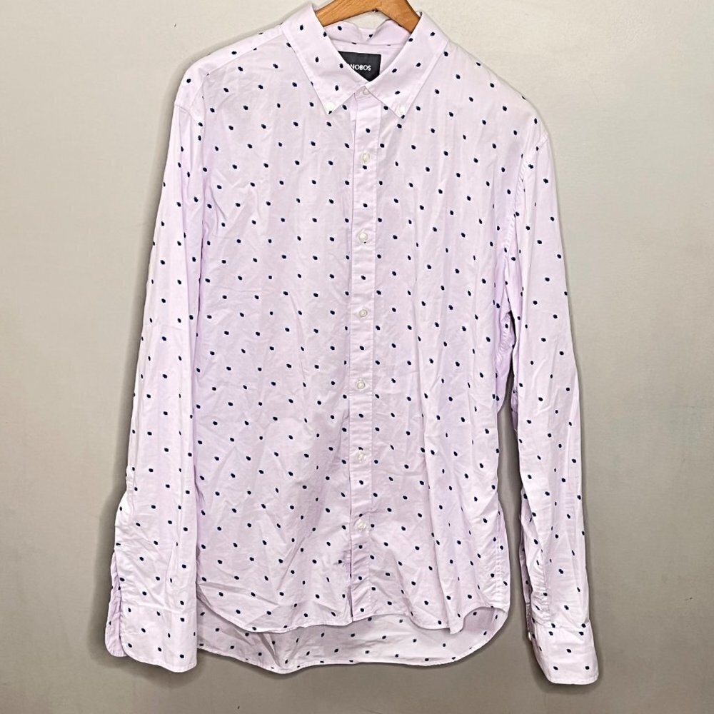 Bonobos Stretch Everyday Casual Shirt- Slim Fit- Size L
